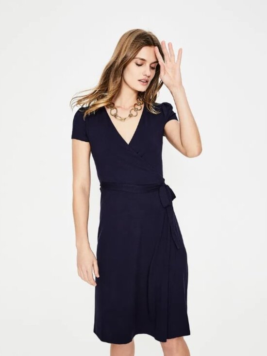 Boden Dresses & Skirts - Boden Summer Wrap Dress in Black - 16L
